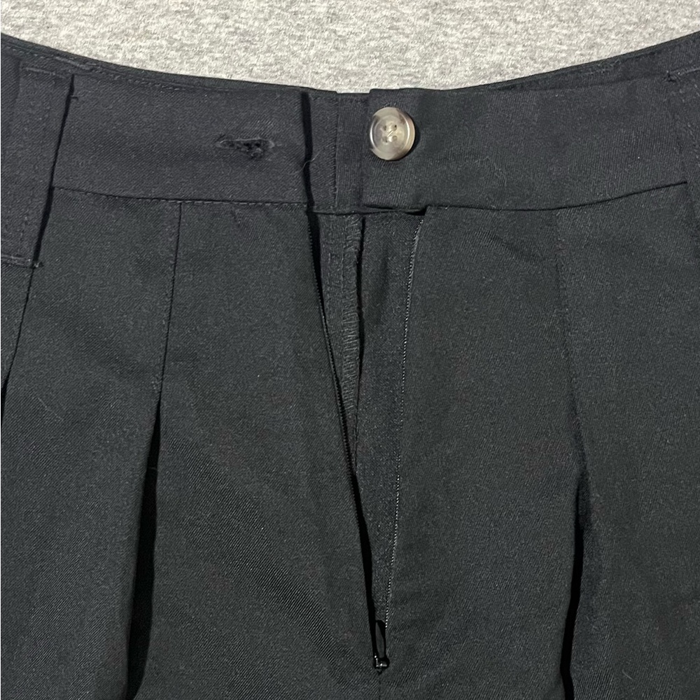🕋 H&M Divided Mini Skirt~Women’s Sz XS~Black~A-Line~Pleated Detailing - Picture 4 of 6